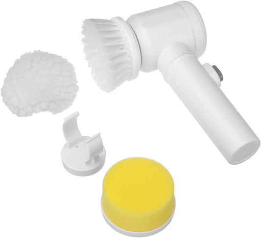 5-in-1 Electric Cleaning Brush – Multi-Surface Household Scrubber