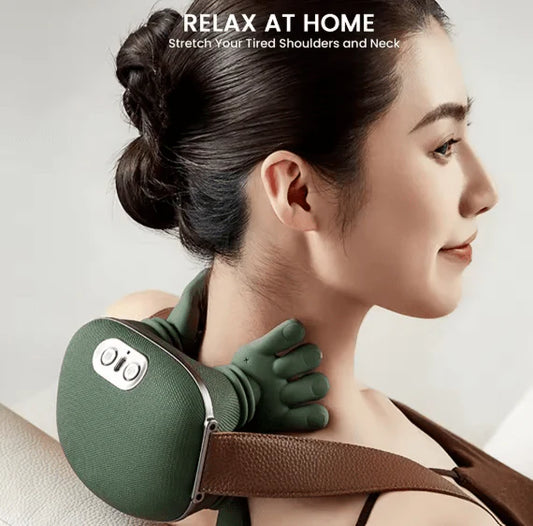 Electric Neck & Shoulder Massager – Deep Kneading Muscle Relief