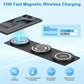 3-in-1 Foldable Wireless Fast Charger – Charge Phone, Watch & Earbuds