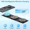 3-in-1 Foldable Wireless Fast Charger – Charge Phone, Watch & Earbuds