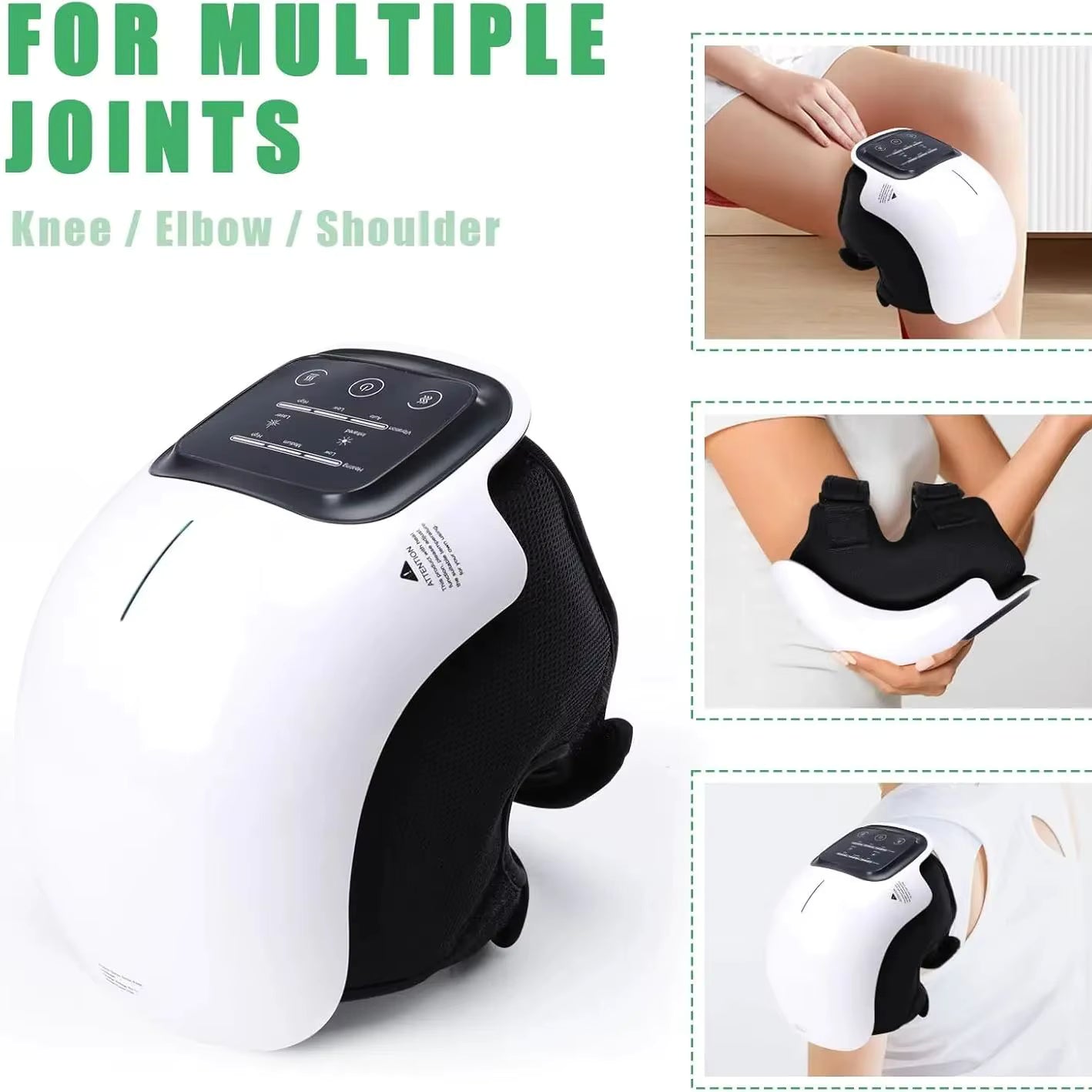 Electric Knee Massager – Heat & Vibration Therapy for Joint Pain