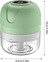 Electric Garlic Chopper – One-Touch Mincing Kitchen Gadget