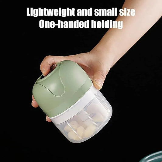 Electric Garlic Chopper – One-Touch Mincing Kitchen Gadget