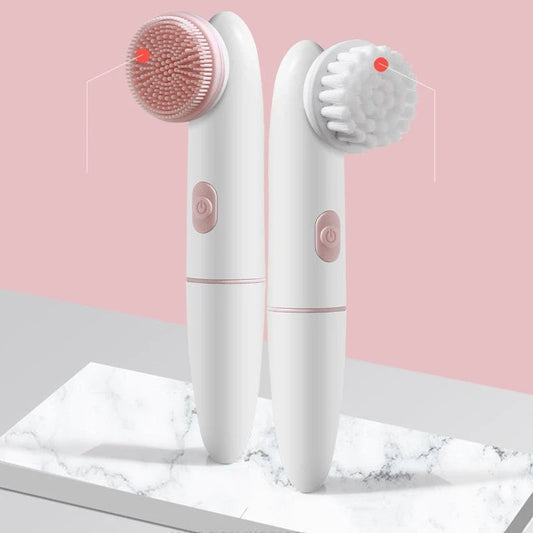 5-in-1 Electric Facial Cleansing Brush – Waterproof Skincare Tool