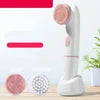 5-in-1 Electric Facial Cleansing Brush – Waterproof Skincare Tool