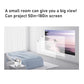 Portable Mini WiFi Projector – Compact Home Theater Projector