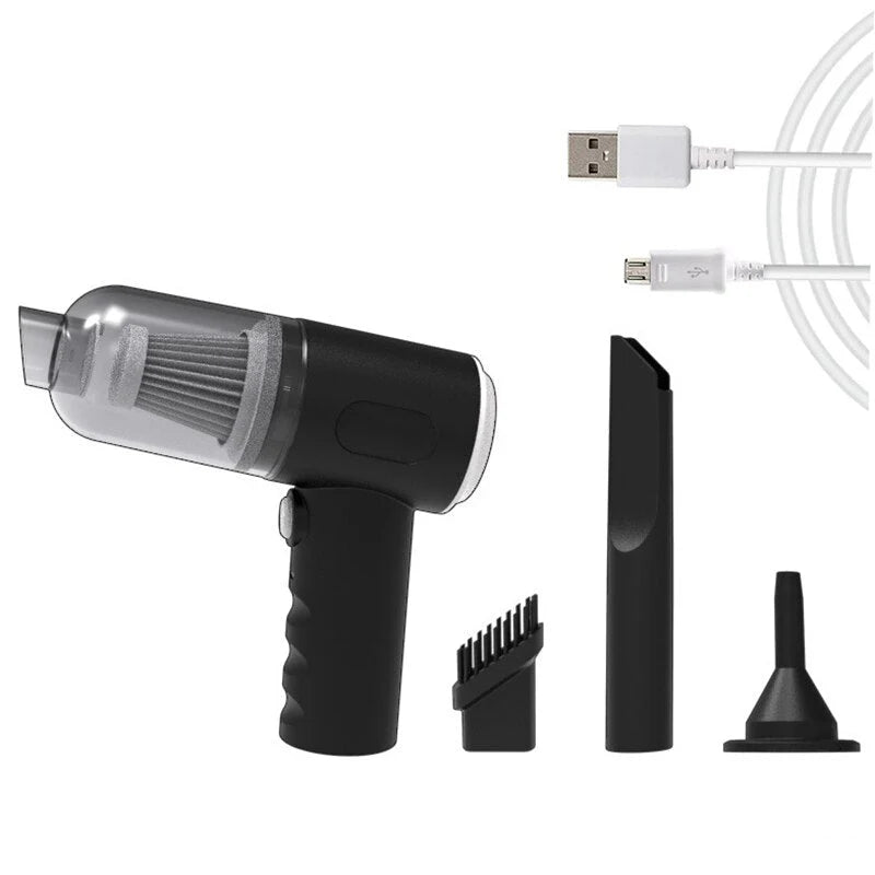 Handheld Vacuum & Blower – Portable Car & Home Cleaner