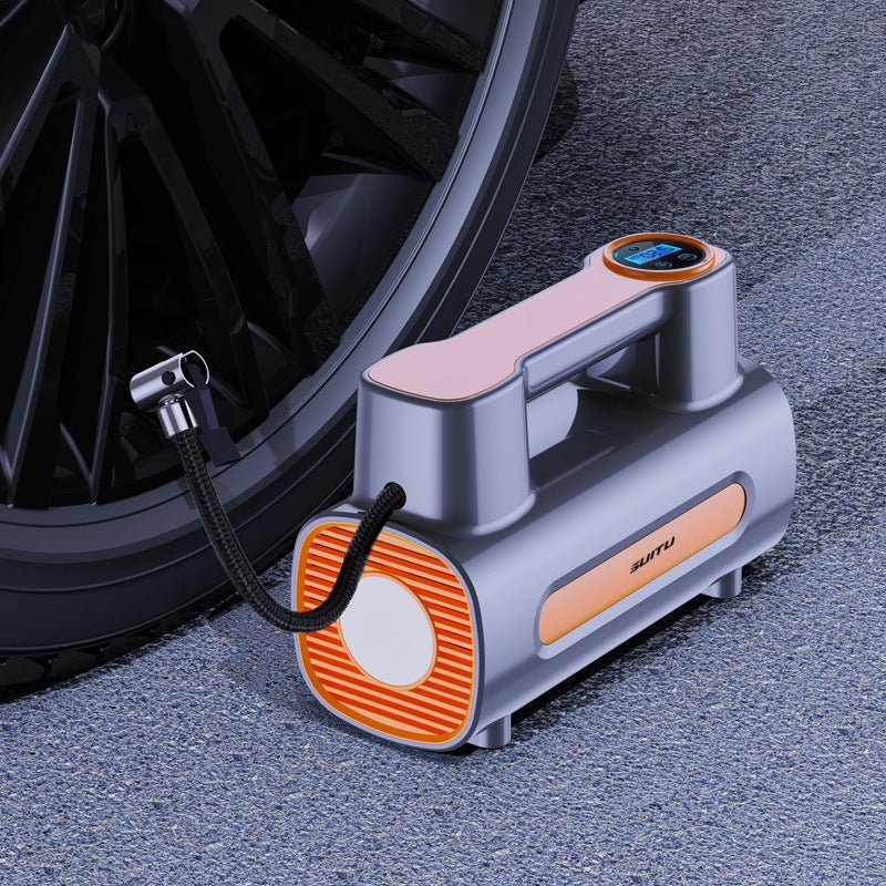 Portable 12V Tire Inflator – Fast Digital Air Compressor for Cars